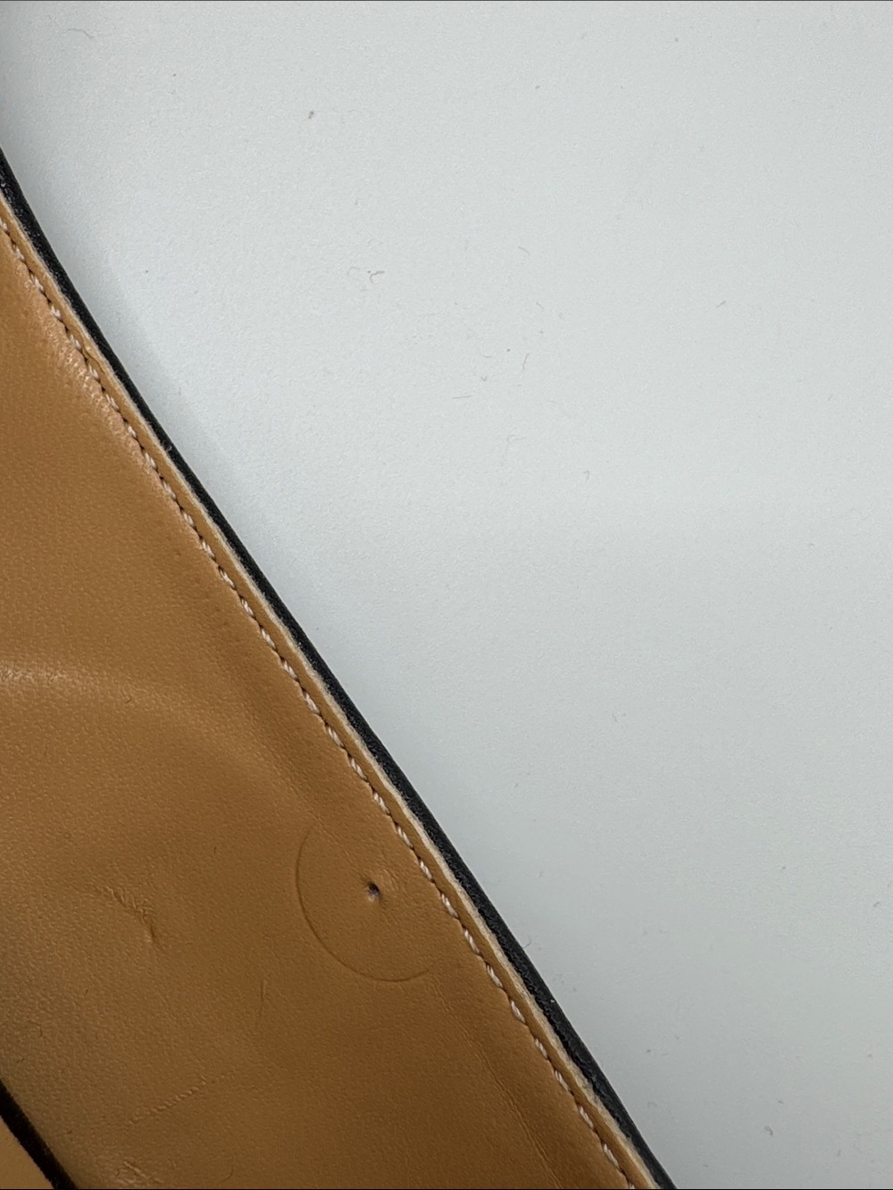 Gucci Black Leather Horsebit Square-Toe Ballet Flats - Picture 7 of 9